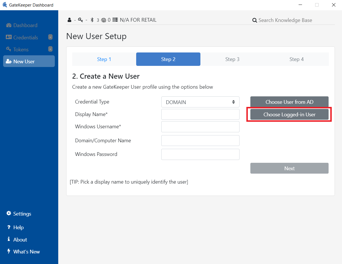 Proximity passwordless access control solution for 2FA and MFA using a key fob.