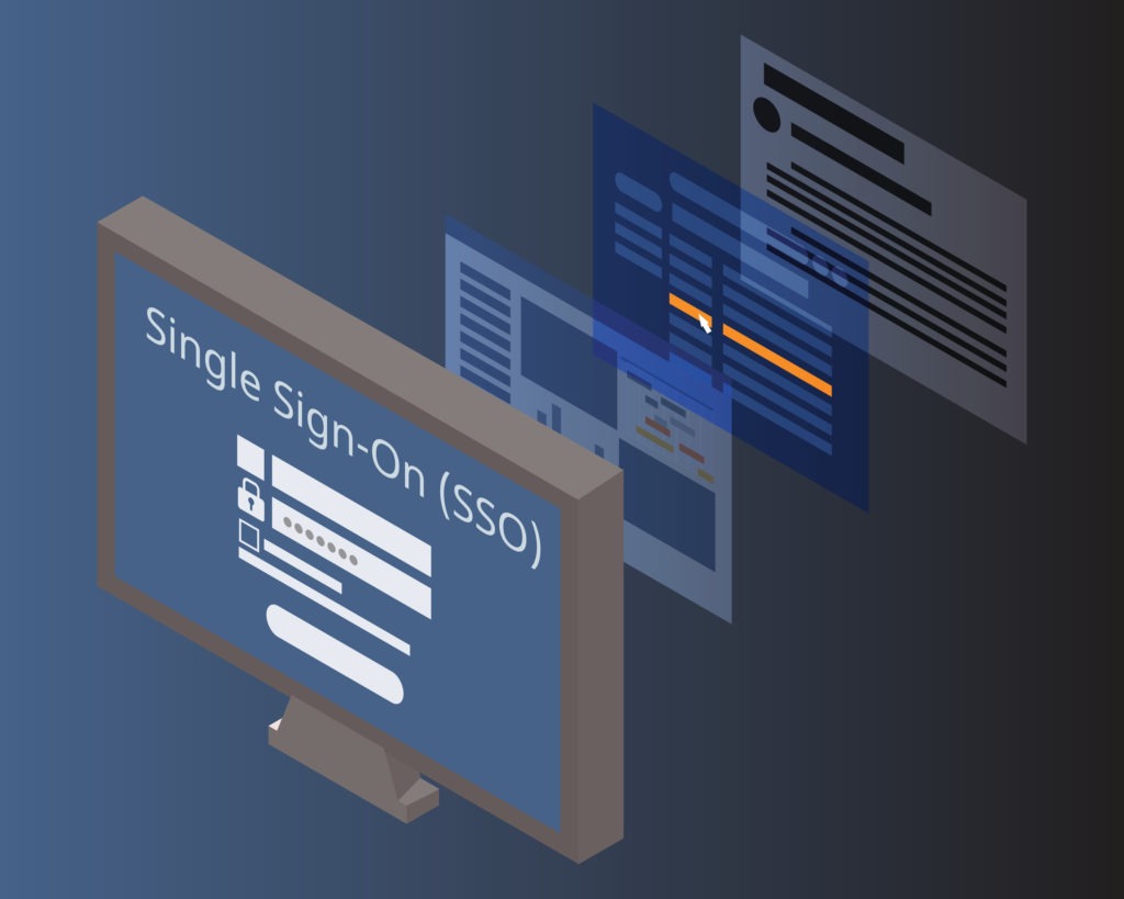 How does single sign on (SSO) technology work?