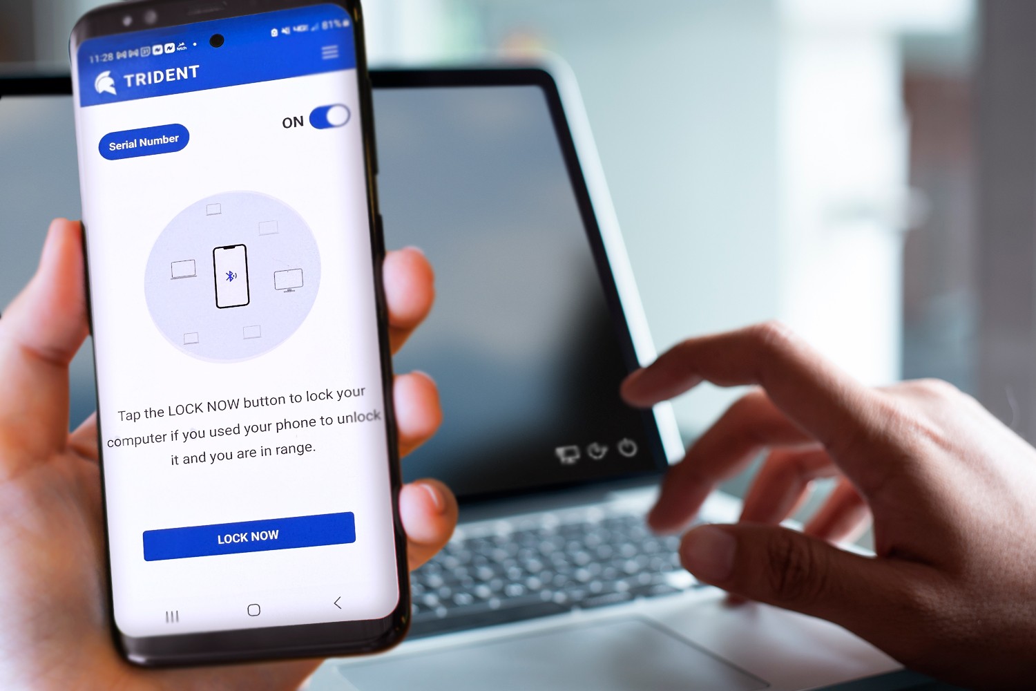 Trident App Trident App - Phone as Password - GateKeeper 2FA Soft Token